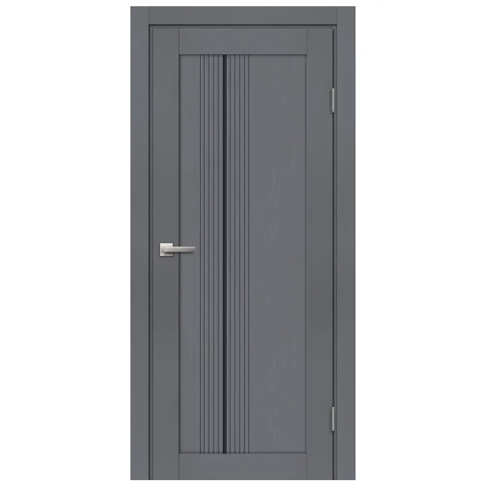 Дверь межкомнатная со стеклом Онда В 90x200 см Hardflex цвет ясень грей с замком и петлями 89420087 STLM-2015708 Santreyd  - Вид №2