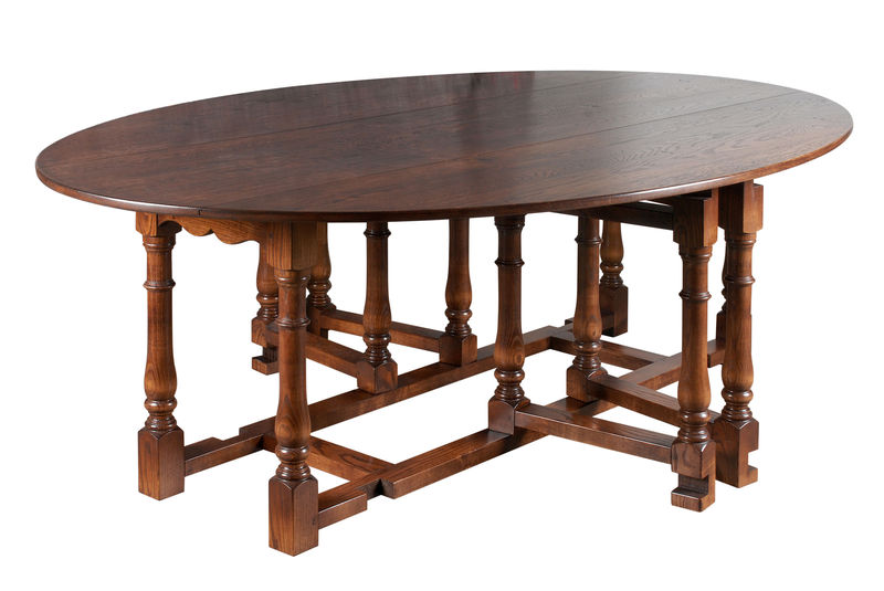 HT111 Двойной стол Gateleg ijlbrown  - Вид №1