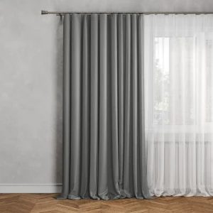 Штора Столица текстиля Bordeaux с эффектом блэкаут и ленточной драпировкой 88039130