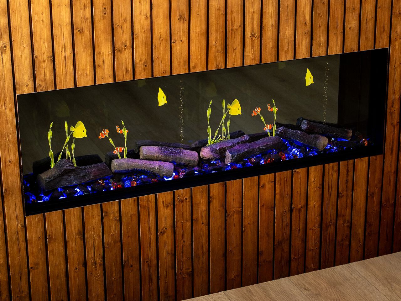 Электрический камин Ultra HD с ЖК-дисплеем BRITISH FIRES E-Luxe ARCH-00030391 - Вид №4