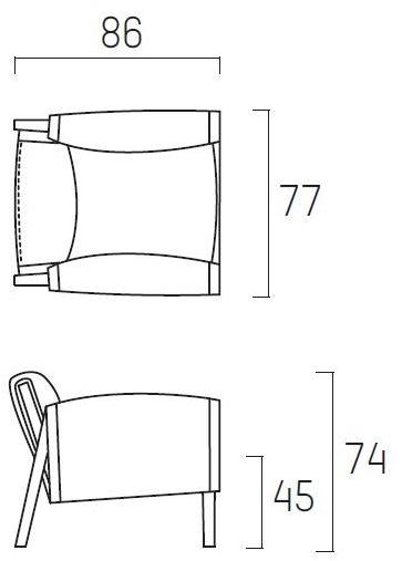 Piet Boon Мягкое кресло с подлокотниками  Pbc 02.69 Pbc 02.69. - Вид №6