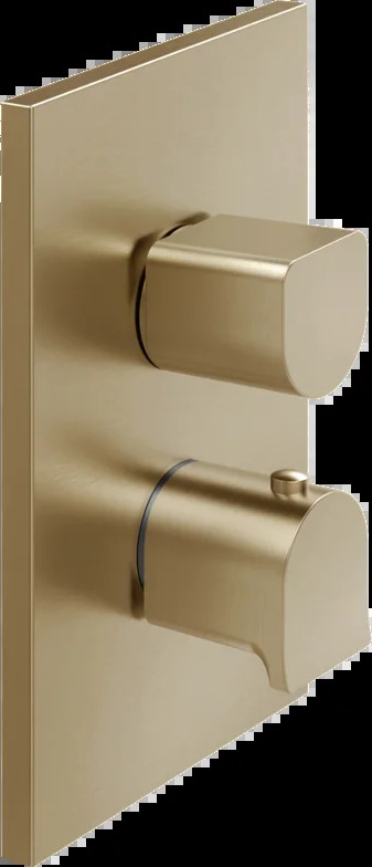 Смеситель для душа 59132 726 Gessi Rilievo ТЕПЛАЯ БРОНЗА BR. PVD