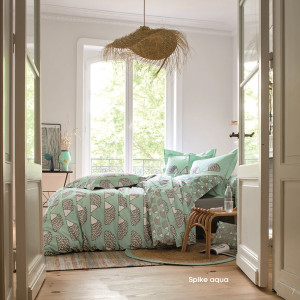 SPIKE_AQ_155 КПБ 155/200 прост 180/290 2 нав 50/75 перкаль 200TC (в подарочной коробке) Blanc des Vosges