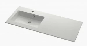 05989 Подвесная раковина настенная прямоугольная DREJA Plane белая