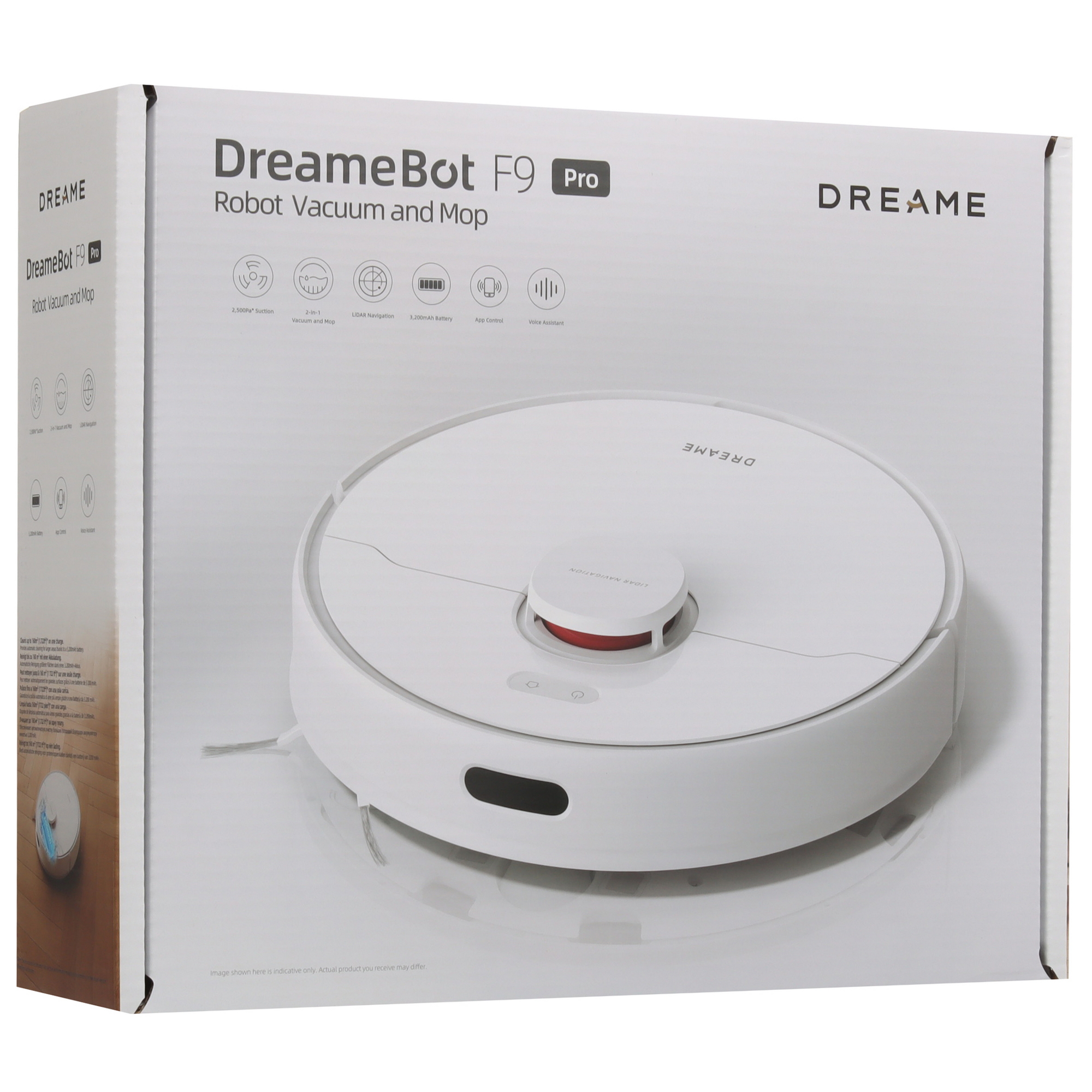 5417802 Робот-пылесос Dreame F9 Pro белый STDN-0058561 - Вид №9