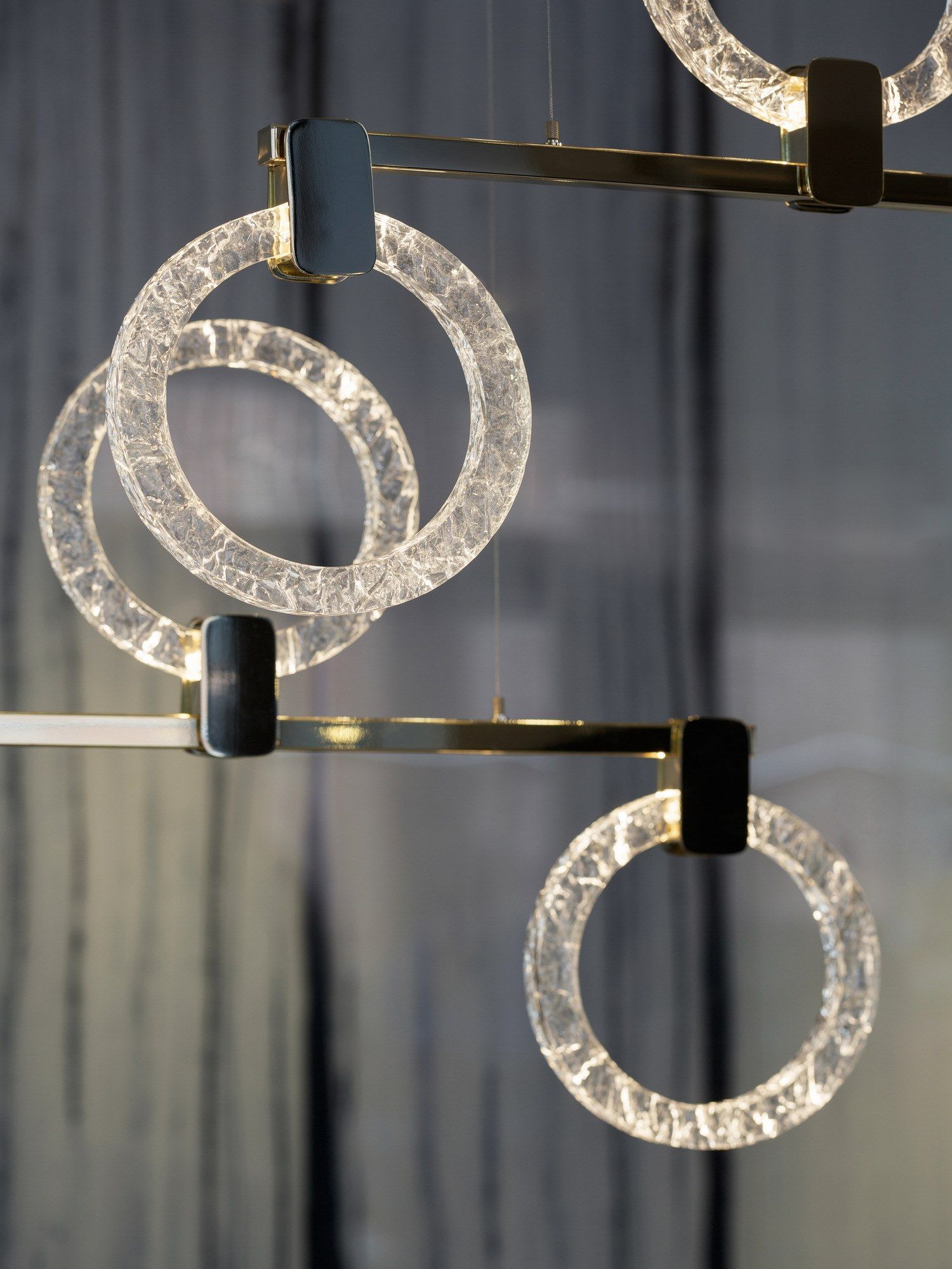 Металлический и метакрилатный подвесной светильник Sicis ARCH-00005547