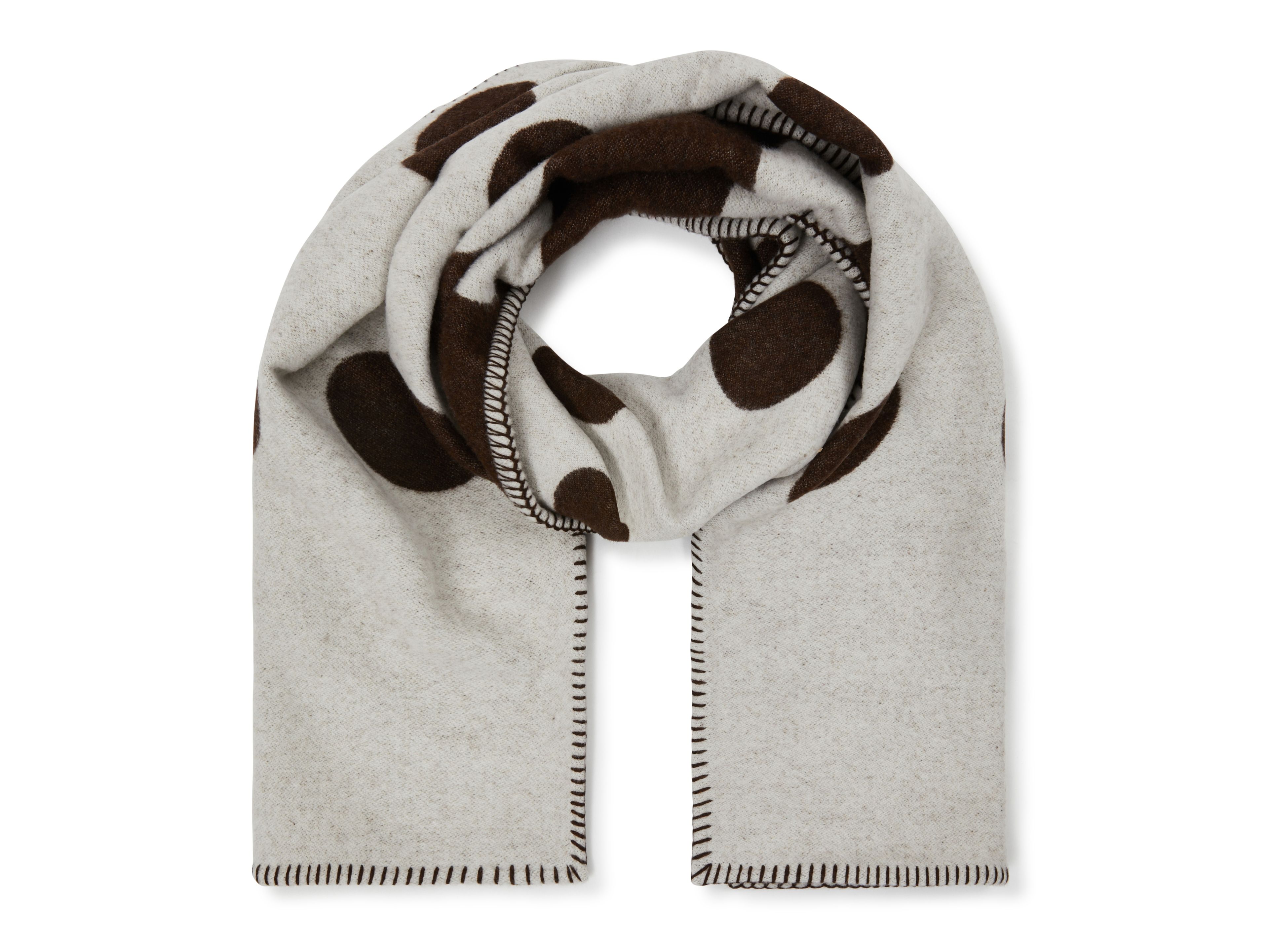 Шарф из мериносовой шерсти Lanerossi Memory is my Home ARCH-00048577