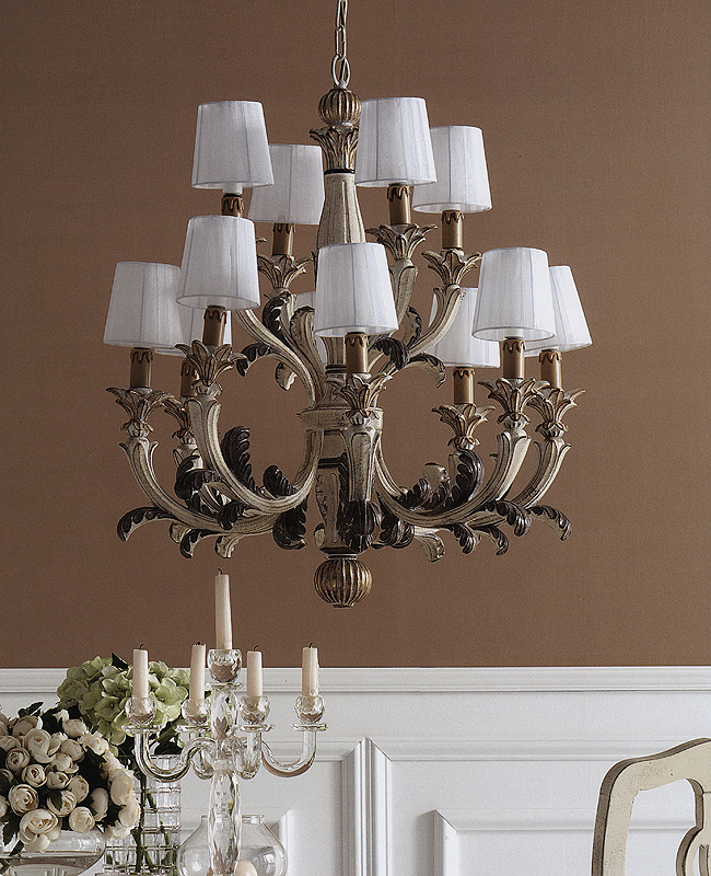 Люстра  SILVANO GRIFONI 537 + 827 Light and mirror - Вид №1