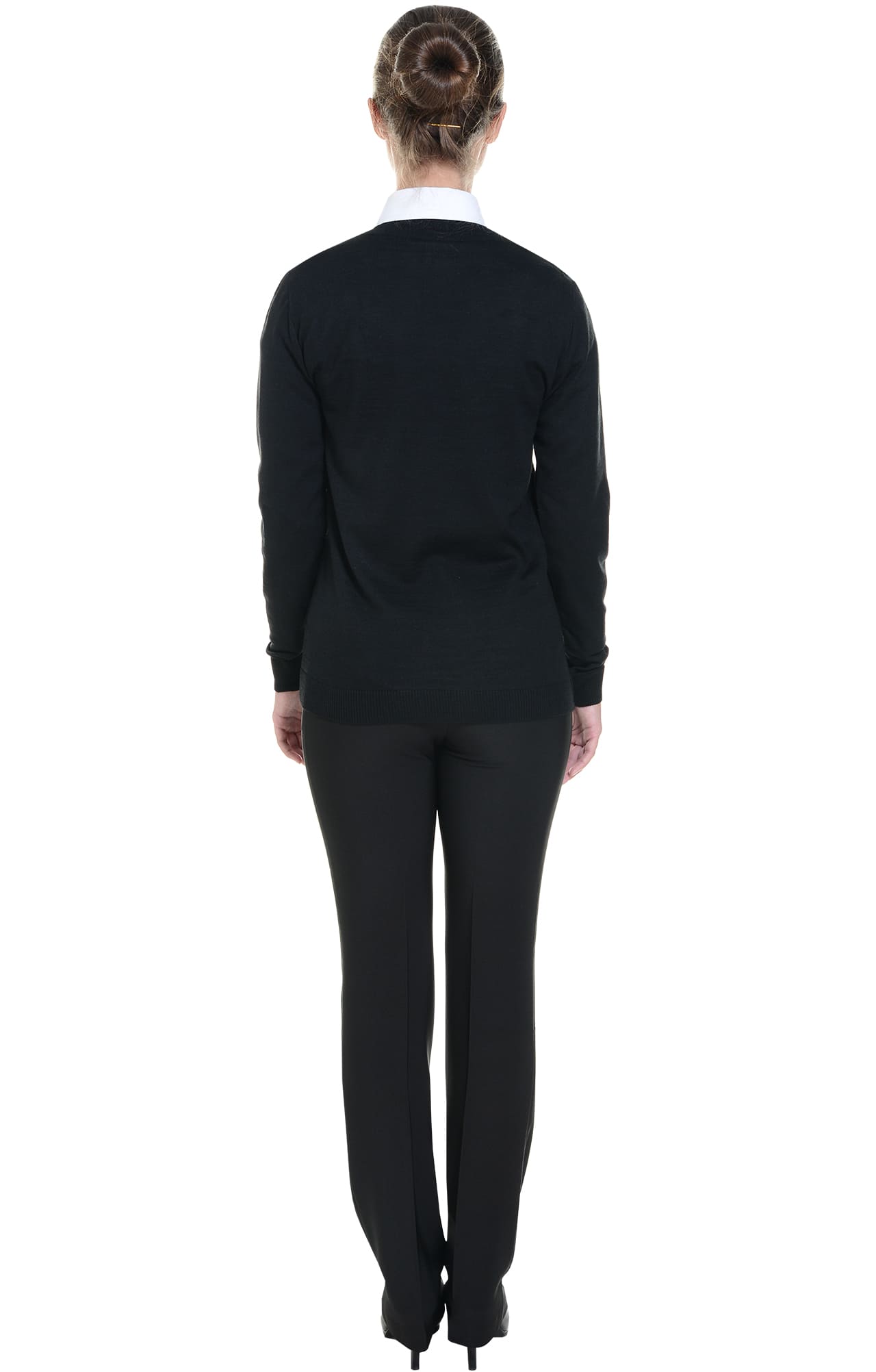 62548 Джемпер женский черный  Толстовки, рубашки, футболки, тенниски  размер 44-46 Спецодежда  - Вид №5