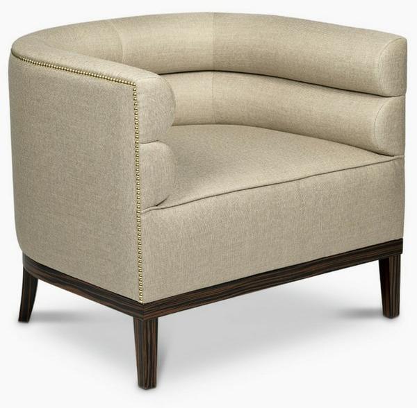 BRABBU Клубное кресло из ткани с подлокотниками Maa sun-id-1413008 - Вид №2