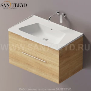 Flaminia BLOOM Тумба под раковину 85 см с 2 ящиками BBX815.WR