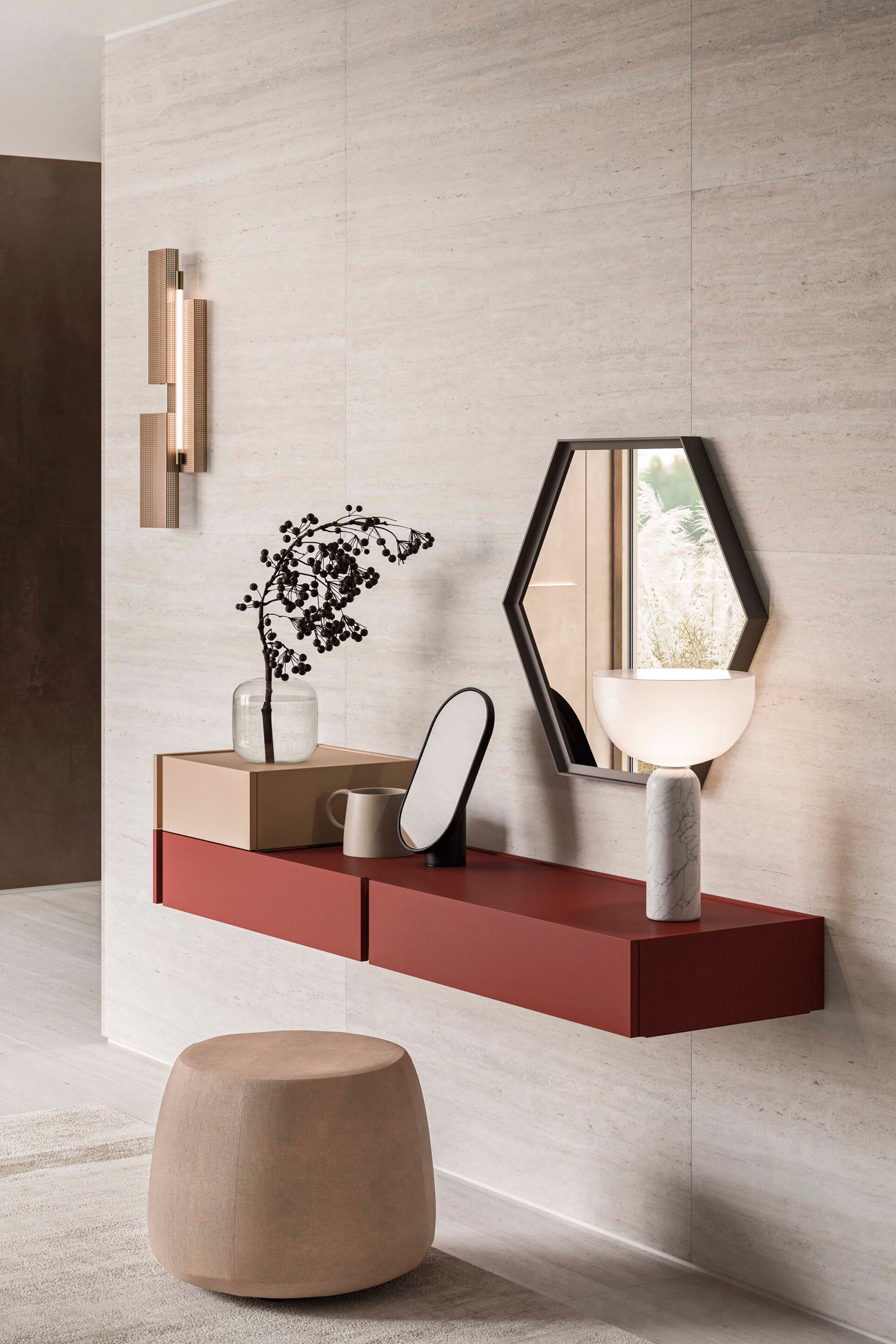 Деревянная тумбочка с ящиками Alf DaFrè Da-do ARCH-00087670 - Вид №7