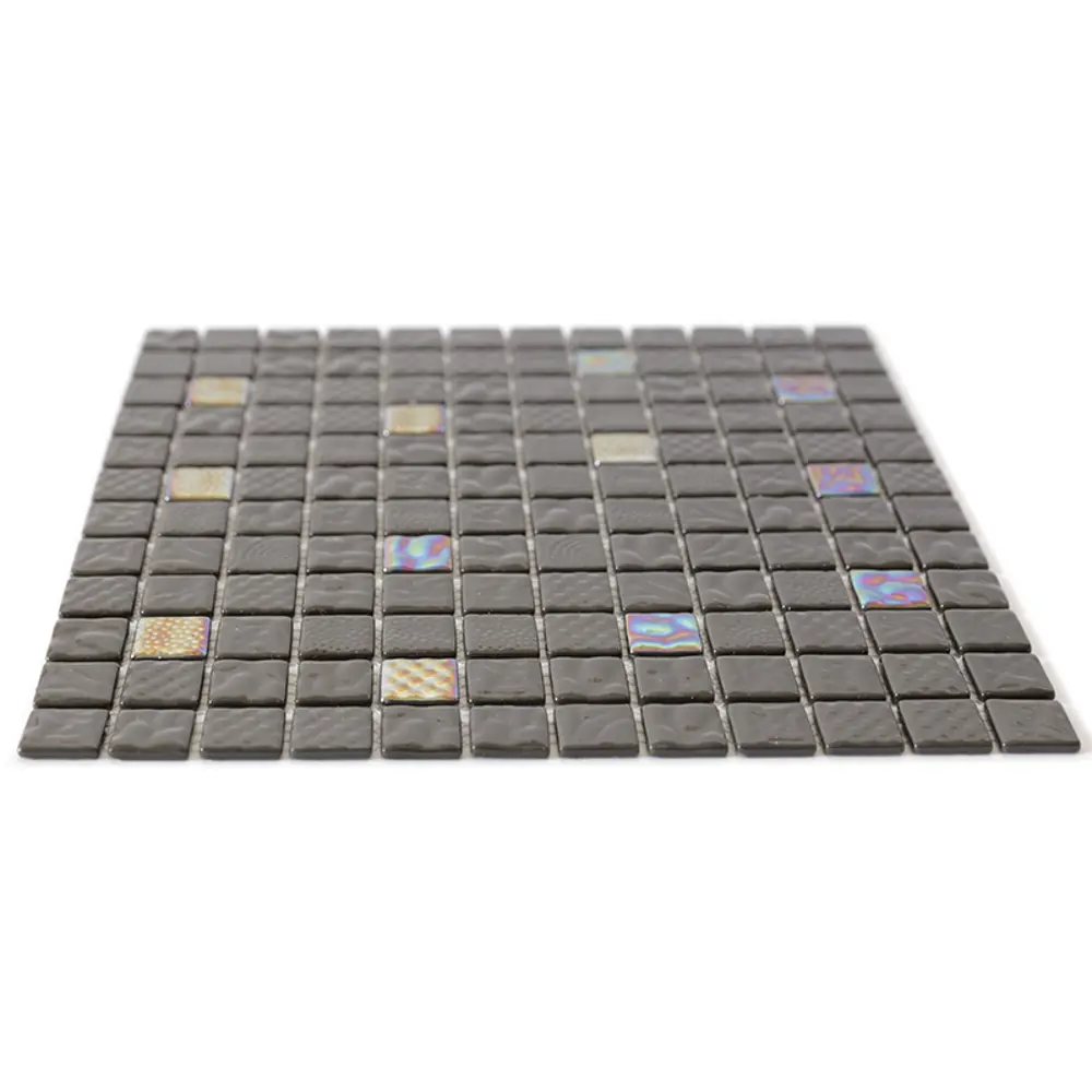Мозаика стеклянная Natural STP-BK003-L 31.5x31.5 см цвет черный 84830259 STLM-2198551 Santreyd Steppa - Вид №4