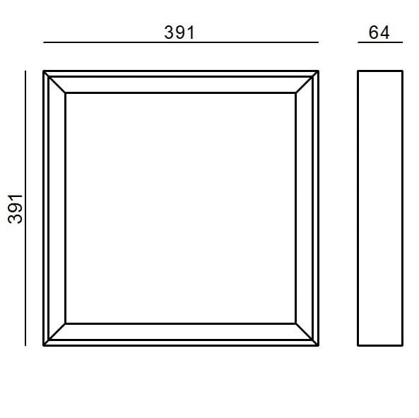 Алюминиевый светодиодный потолочный светильник Linea Light Group TARA_UPS ARCH-00005448 - Вид №3