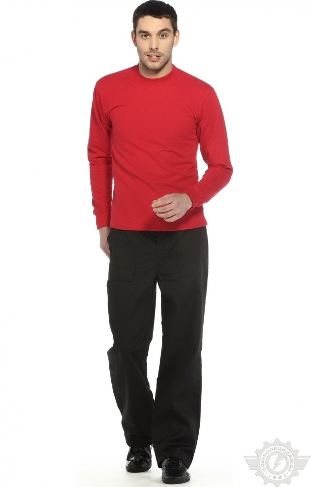 66327 Толстовка красная  Одежда для промоакций  размер 3XL (112) Спецодежда  - Вид №4