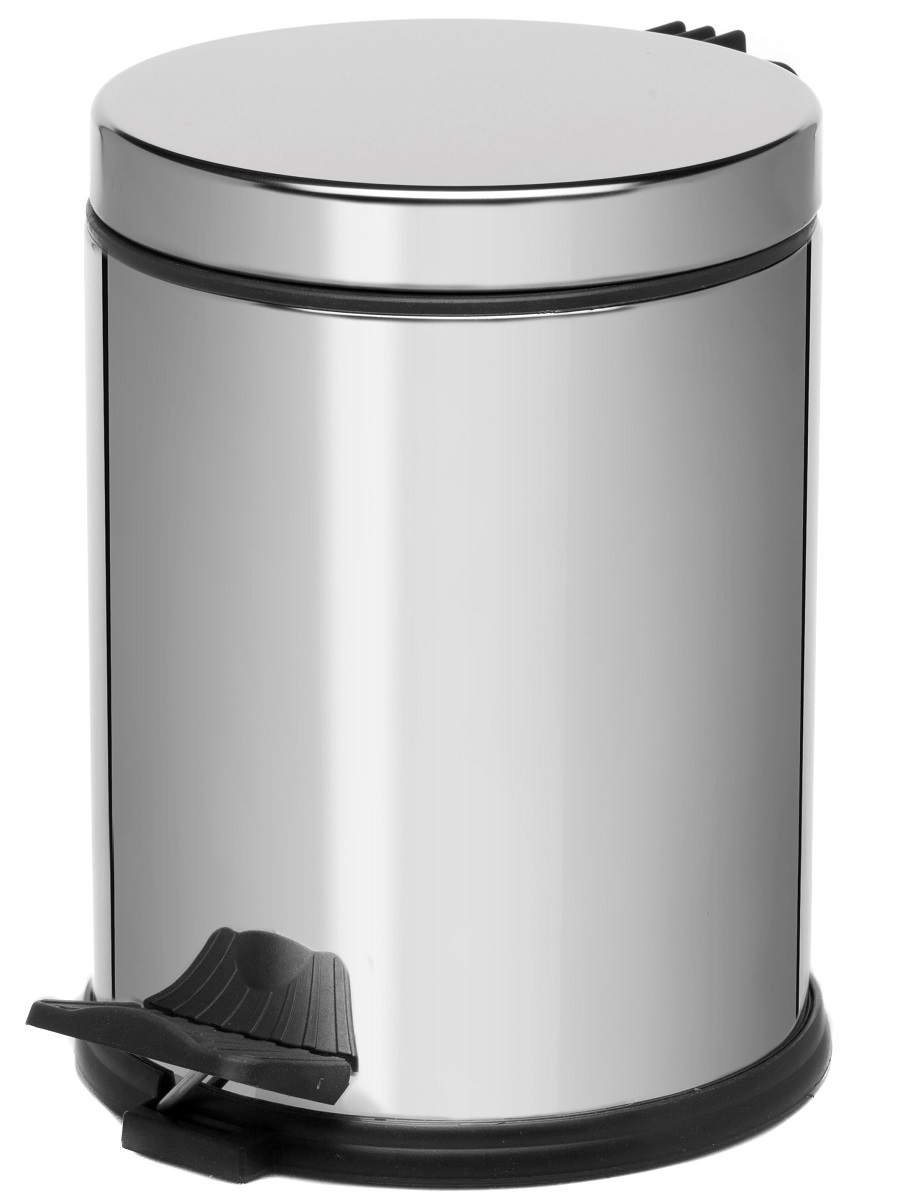 Вёдра с педалью и крышкой Andromeda 3L Chrome NAVAKO 11002