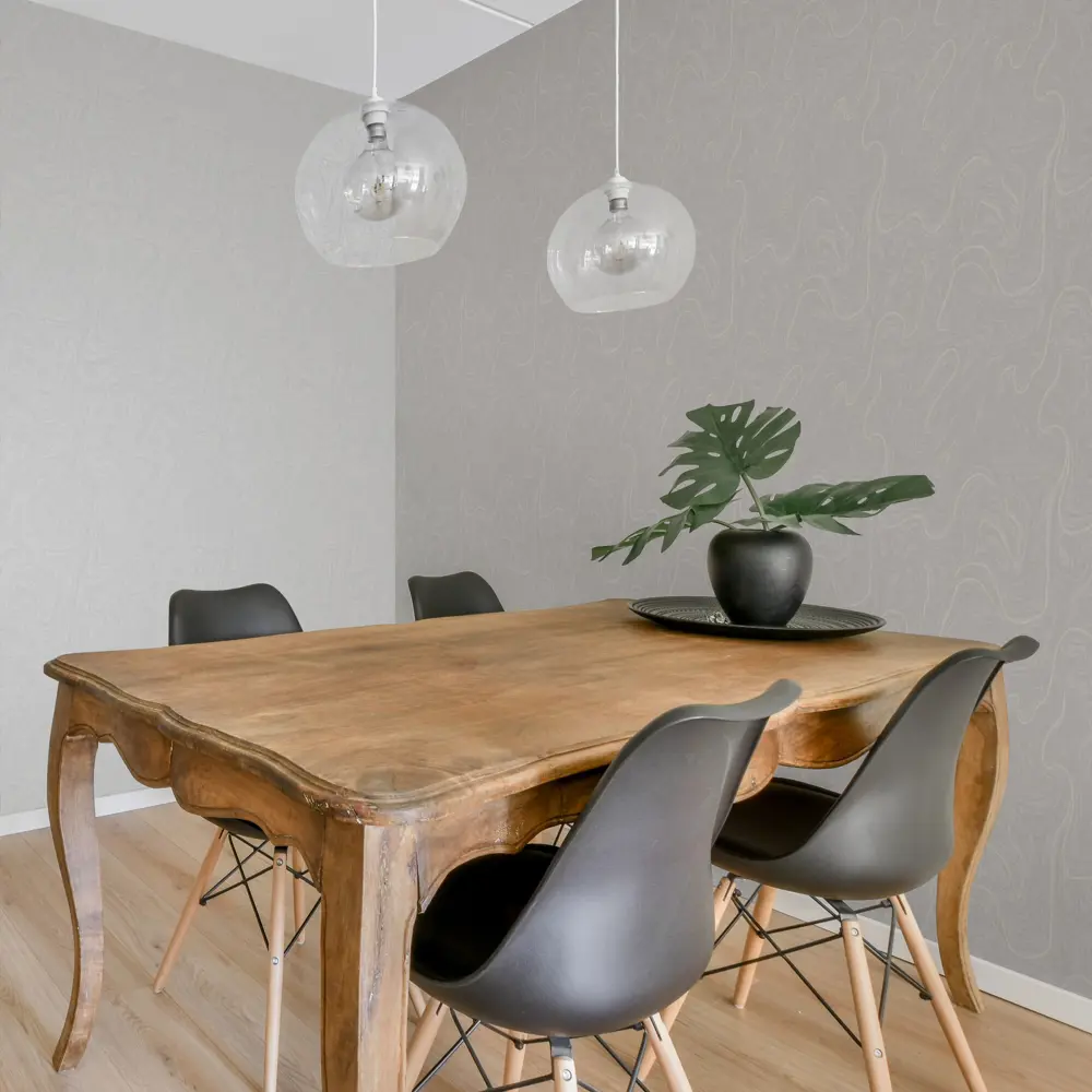 Santreyd Erismann Lena: флизелиновые обои светло-серые с рельефной текстурой 89372641 STLM-0832455 - Вид №4