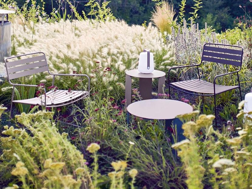 Fermob Садовый столик круглый из стали Bebop 5613-5616 - Вид №5