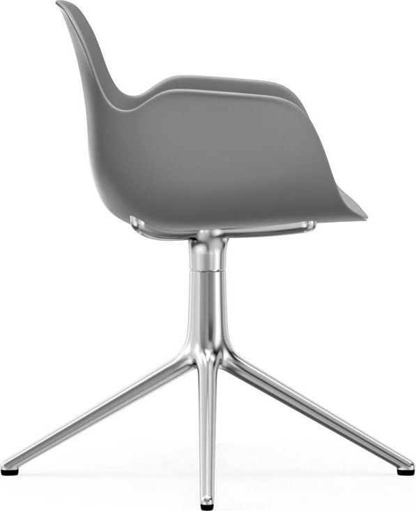 606101 Кресло Swivel 4L Alu Grey Normann Copenhagen Form - Вид №2