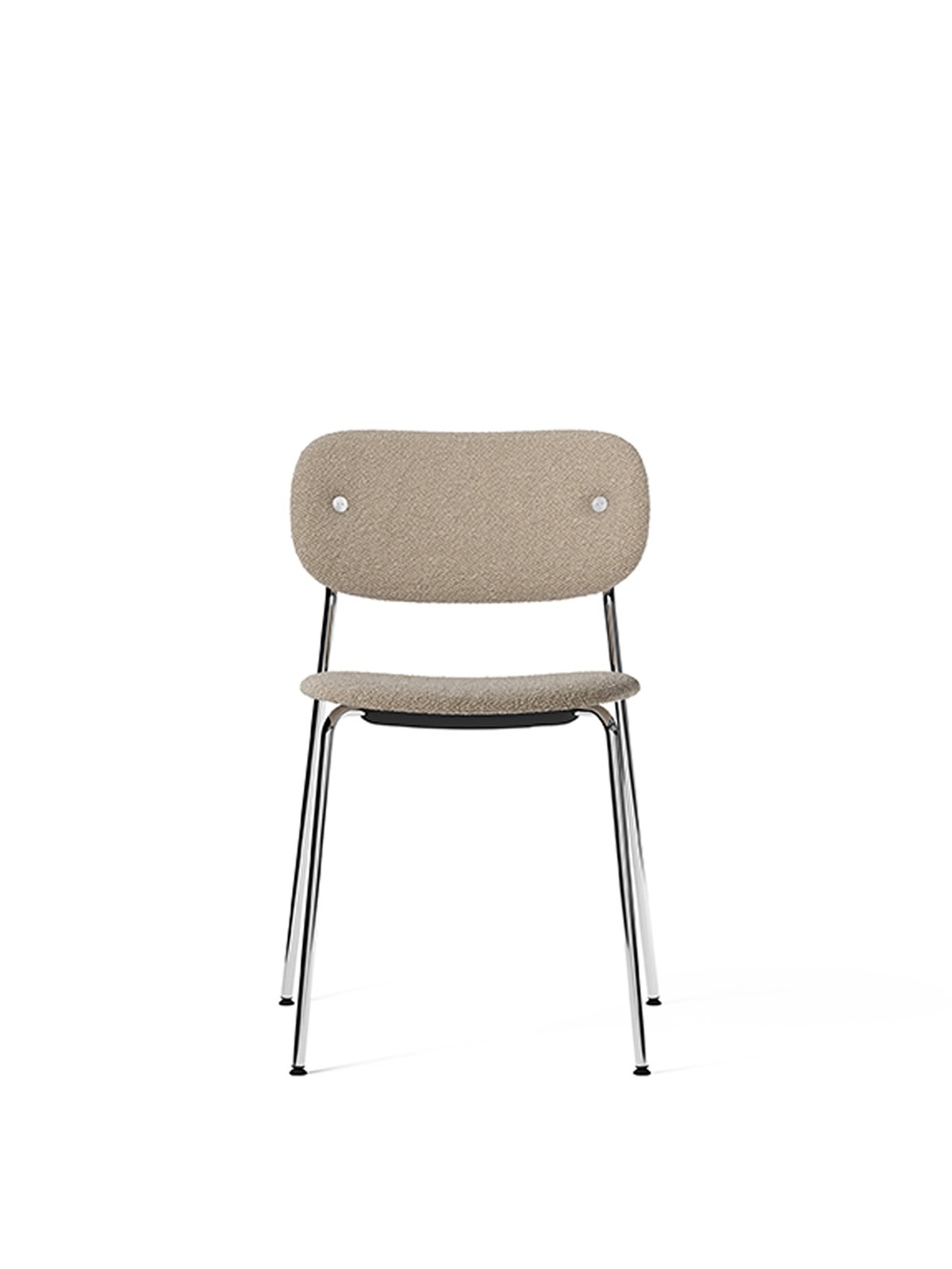 1178008-000D03ZZ MENU Обеденный стул, полностью обитый, хром Лупо - T19028 / 004 