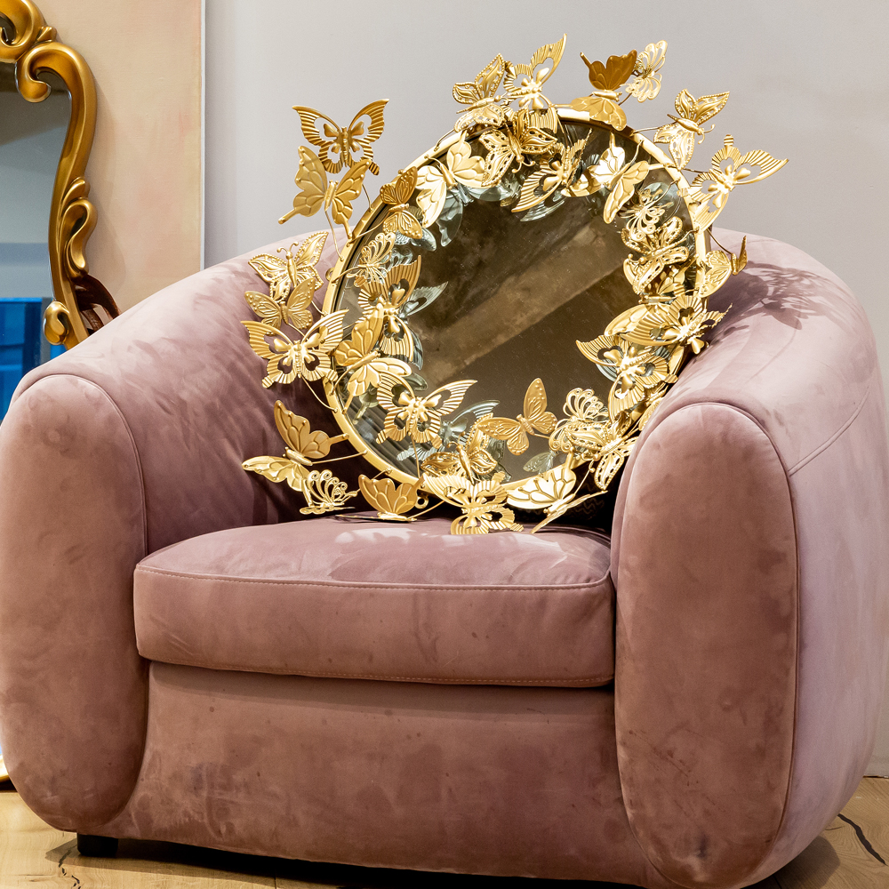 19091221 Настенное зеркало «Гвендолин Голд» Object Desire  - Вид №2