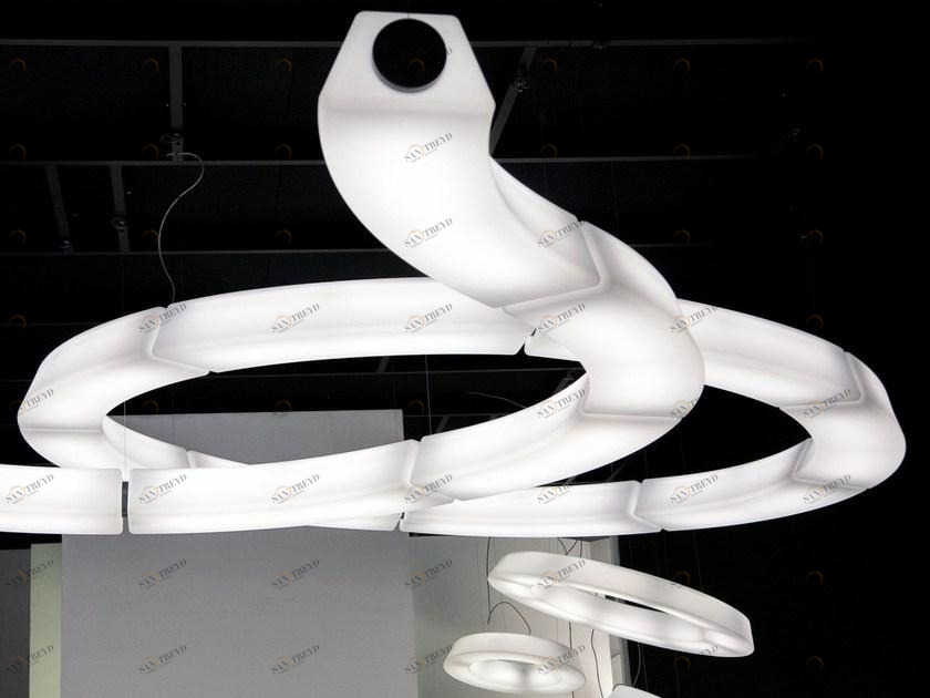 Martinelli Luce Подвесной светильник из полиэтилена с диммером Circular pol 2057 xxl