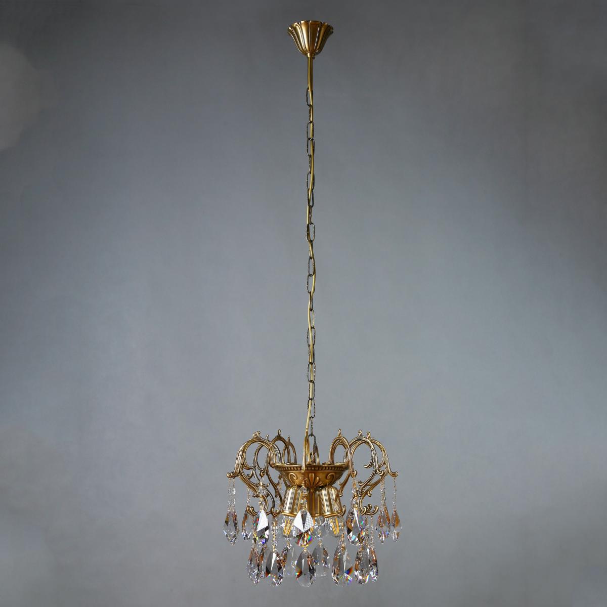 096586 Люстра Ambiente 3L 8888/3 CL AB Tear Drop Mantra Alicante