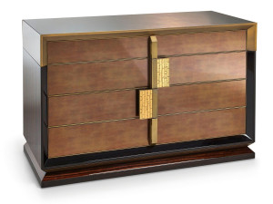 Комод из черного дерева