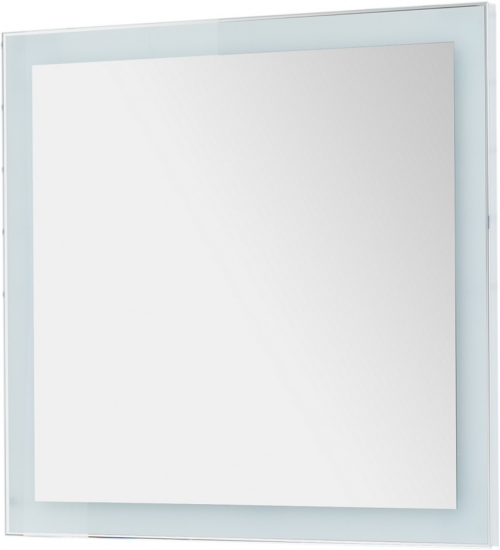 Kvadro зеркало с LED подсветкой 800х850 инфракрасный выключатель DREJA 779012W - Вид №1