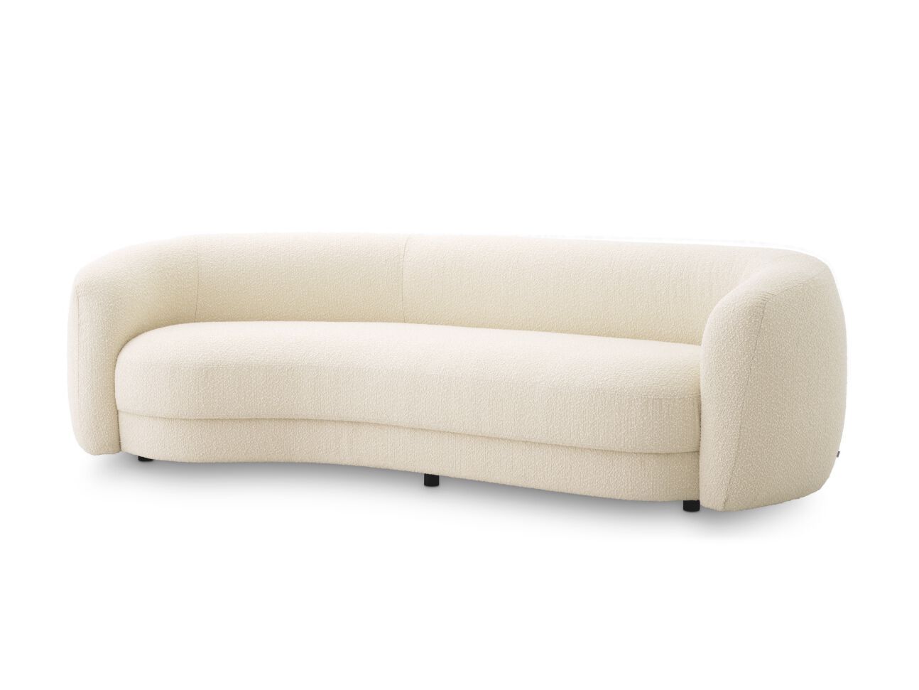 3-местный изогнутый тканевый диван Eichholtz BLAINE ARCH-00146476