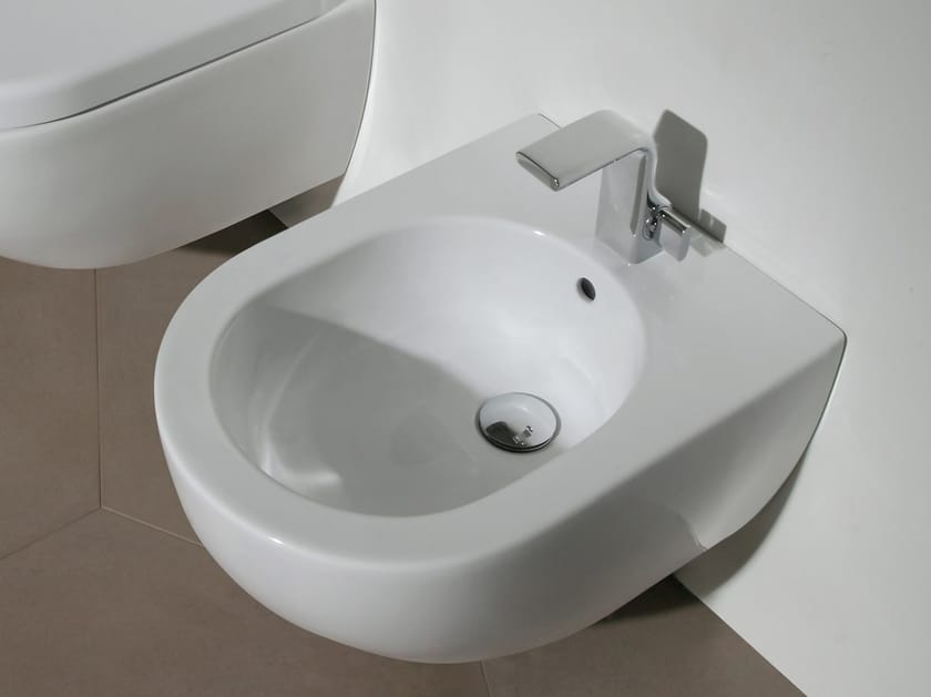 Керамическое подвесное биде с переливом Ceramica Flaminia приложение ARCH-00027913