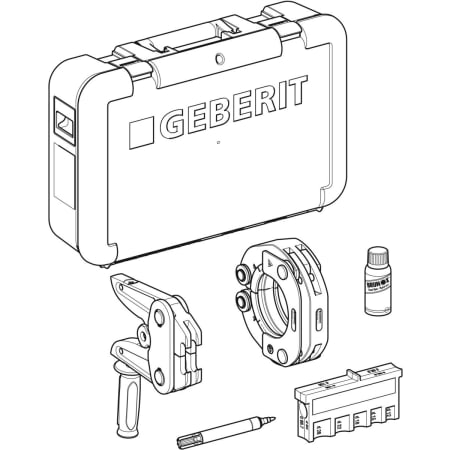 691.189.00.1 Обжимные кольца Geberit Mapress [2XL], в футляре Geberit  - Вид №1