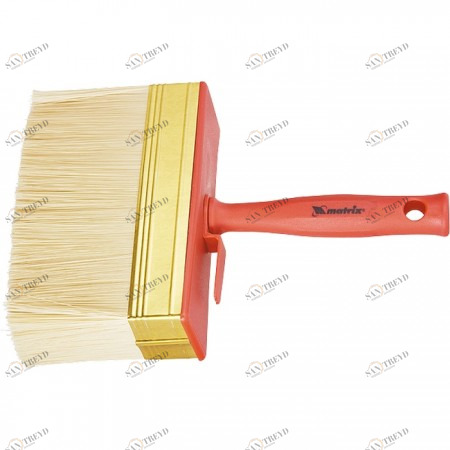 Кисть-макловица 120х30мм искусственная щетина с пластмассовой ручкой MATRIX 12413