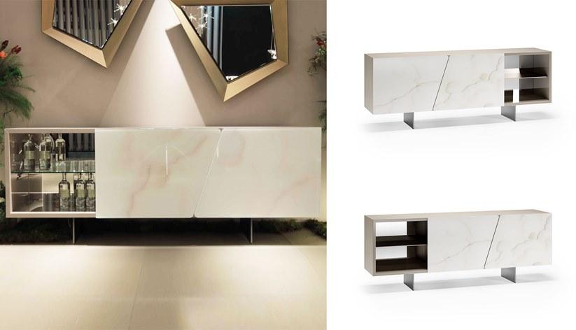 Reflex Буфет стеклянный с раздвижными дверцами sun-id-1448463 - Вид №3