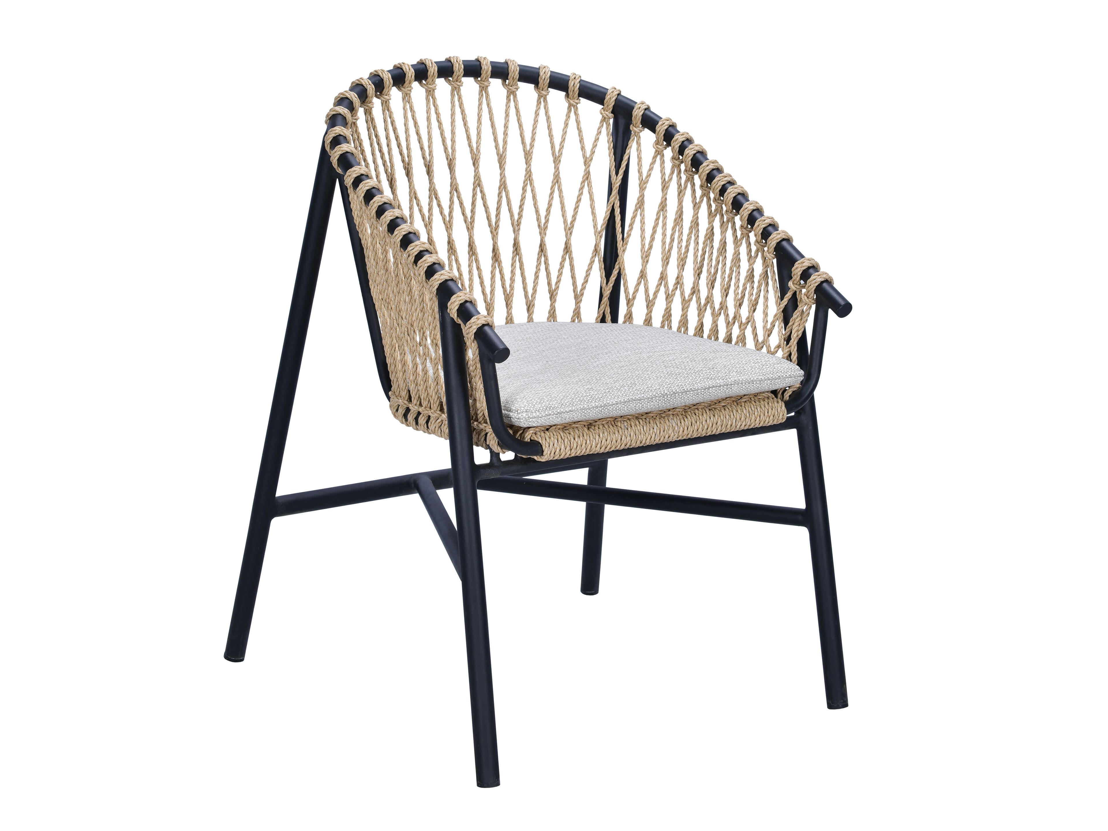 Веревочный садовый стул с подлокотниками cbdesign Валентина ARCH-00098329