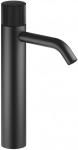 33537664-33 pure смеситель для умывальника однорычажный с удлиненной ножкой без сливного гарнитура - чёрный матовый Dornbracht Meta