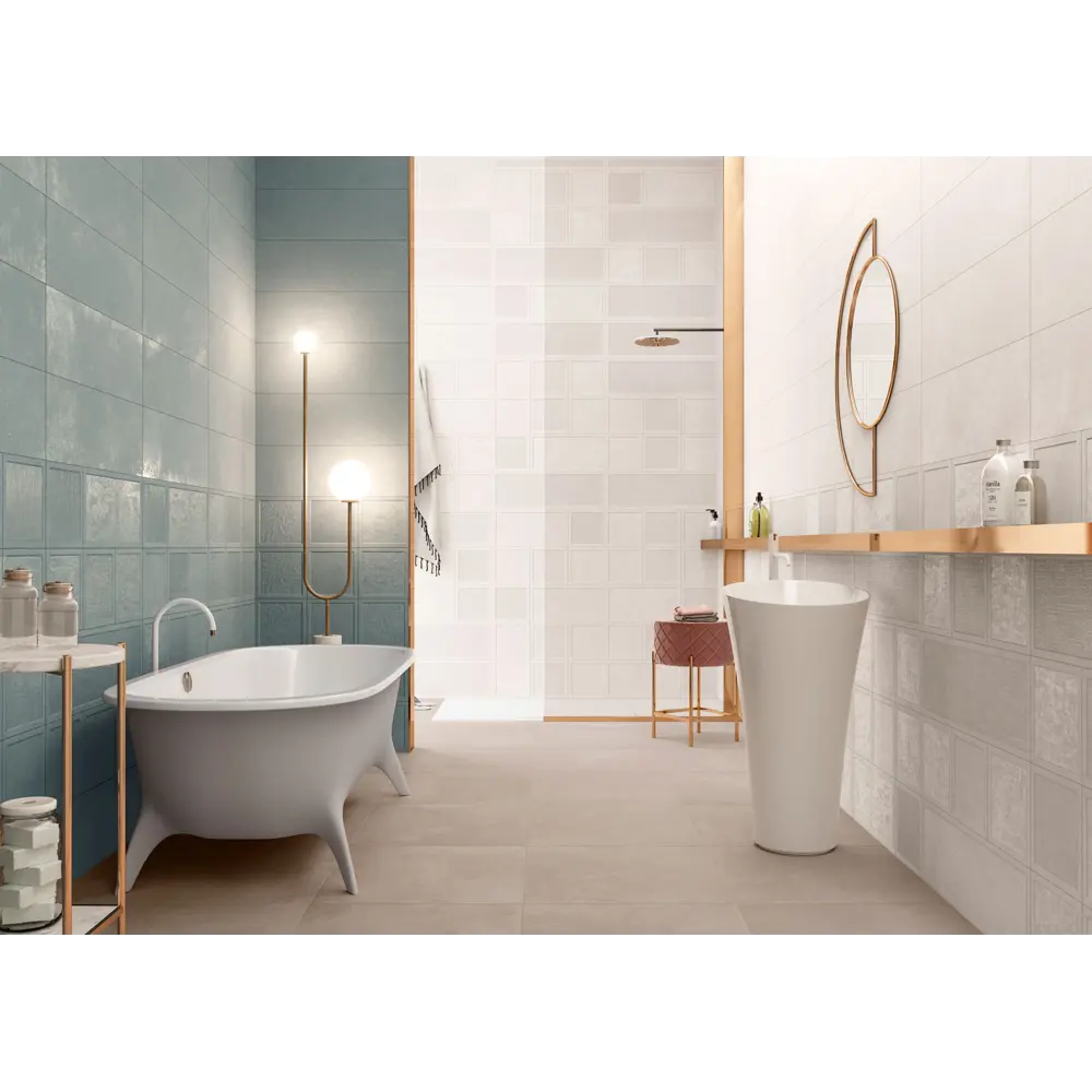 Плитка Argenta Texture Marine 25x75 см 1.31 м², цвет серый 84790581 STLM-2144137  - Вид №4