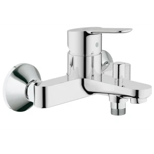 Смеситель для ванны Grohe BauEdge 23334000 однорычажный цвет хром 89363982 STLM-2165331