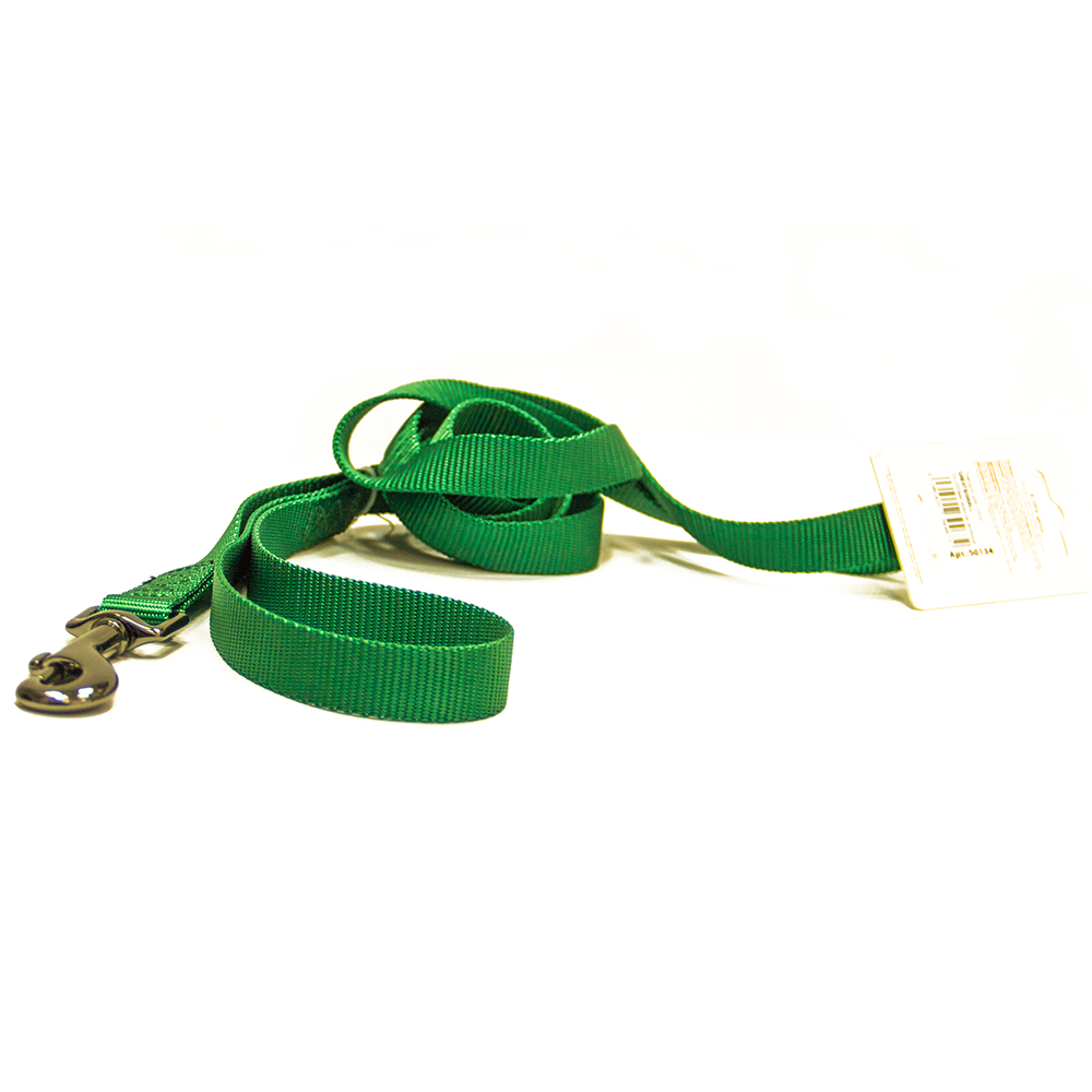 ПР0041986 Поводок для собак 20x2000мм нейлон Зелёный Great&Small 