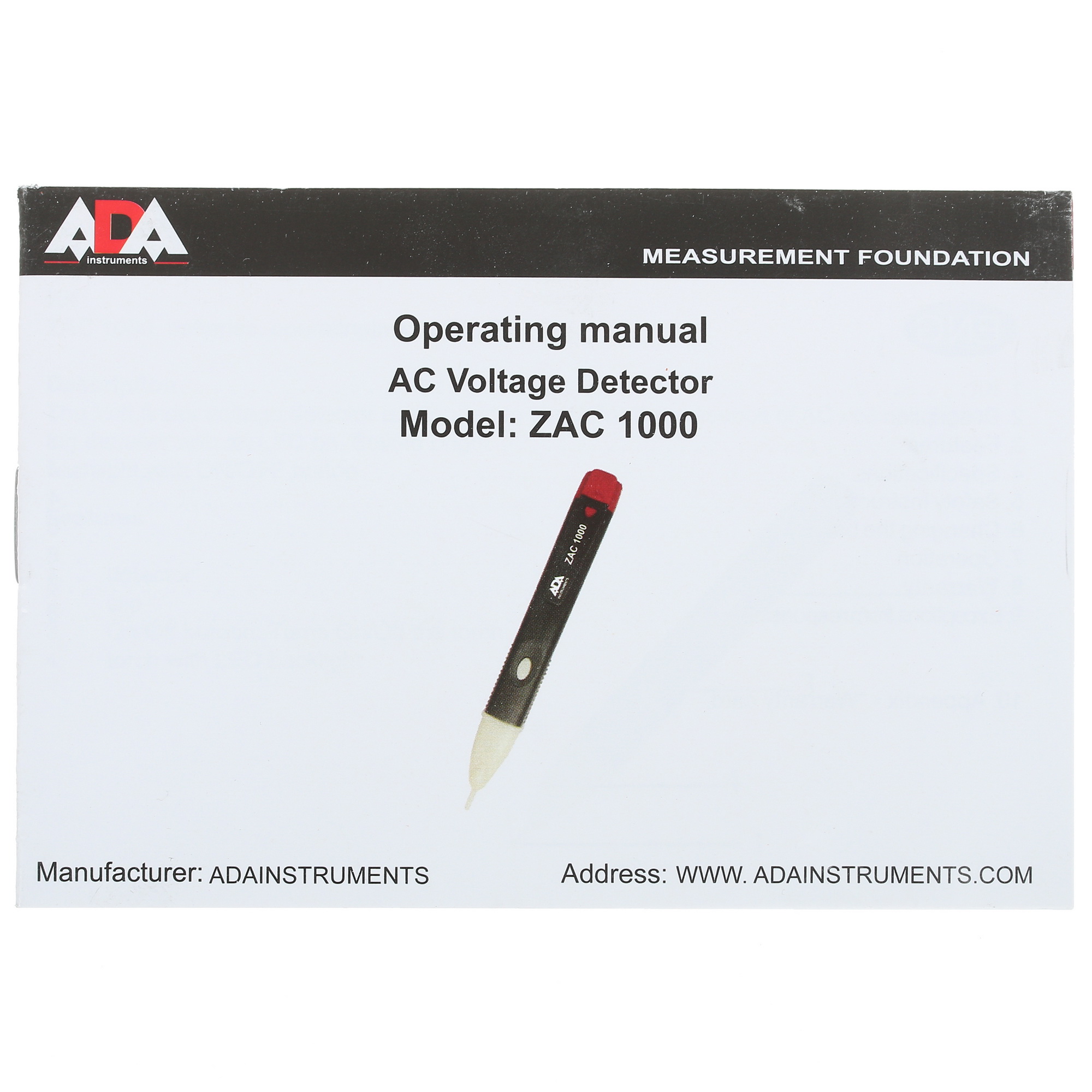 Индикатор напряжения ADA ZAC 1000 1237851 STDN-0083986 - Вид №4