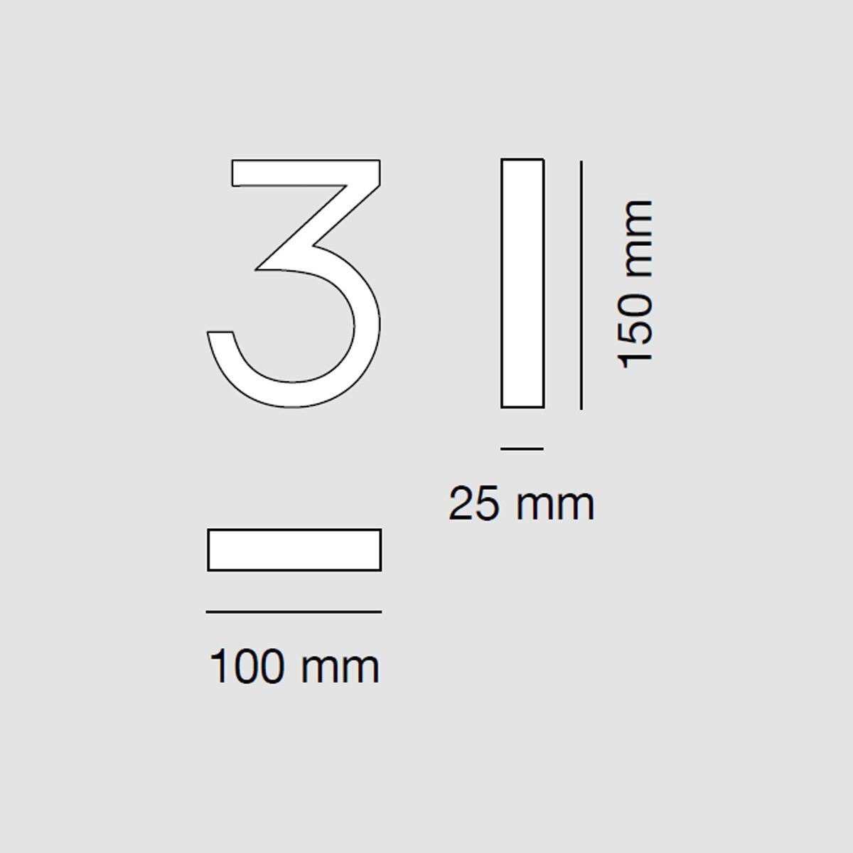 Номер дома в BETALY® In Stock 9010 девяносто десять ARCH-00114094 - Вид №2