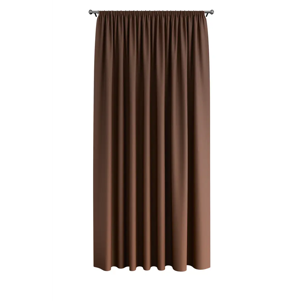 Штора MIAMOZA Palermo с эффектом блэкаут 150x300 см в терракотовом цвете 89432217 STLM-1581985 - Вид №5