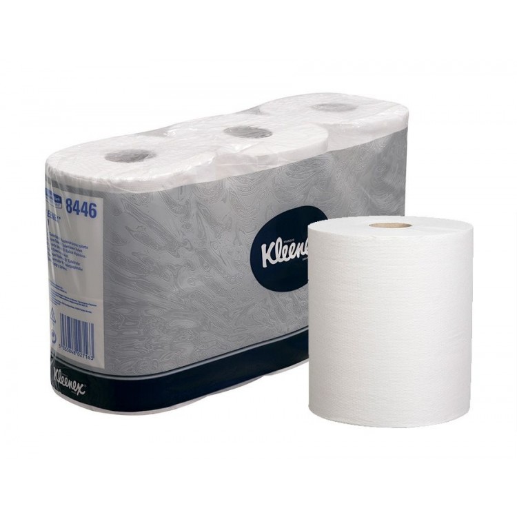 8446 Kimberly Clark Туалетная бумага рулонная Kimberly-Clark Kleenex 8446 2-слойная 6 рулонов по 72 м 