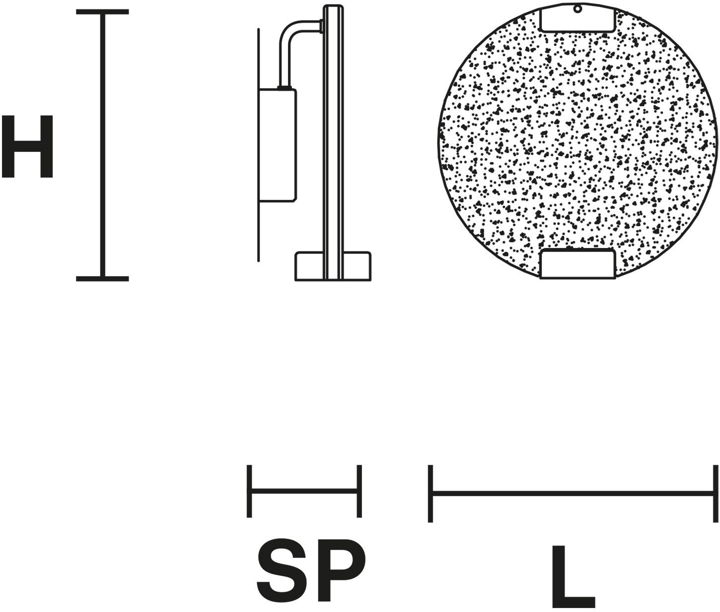 Masiero Настенный светильник из стекла Horo sun-id-1378361 - Вид №7