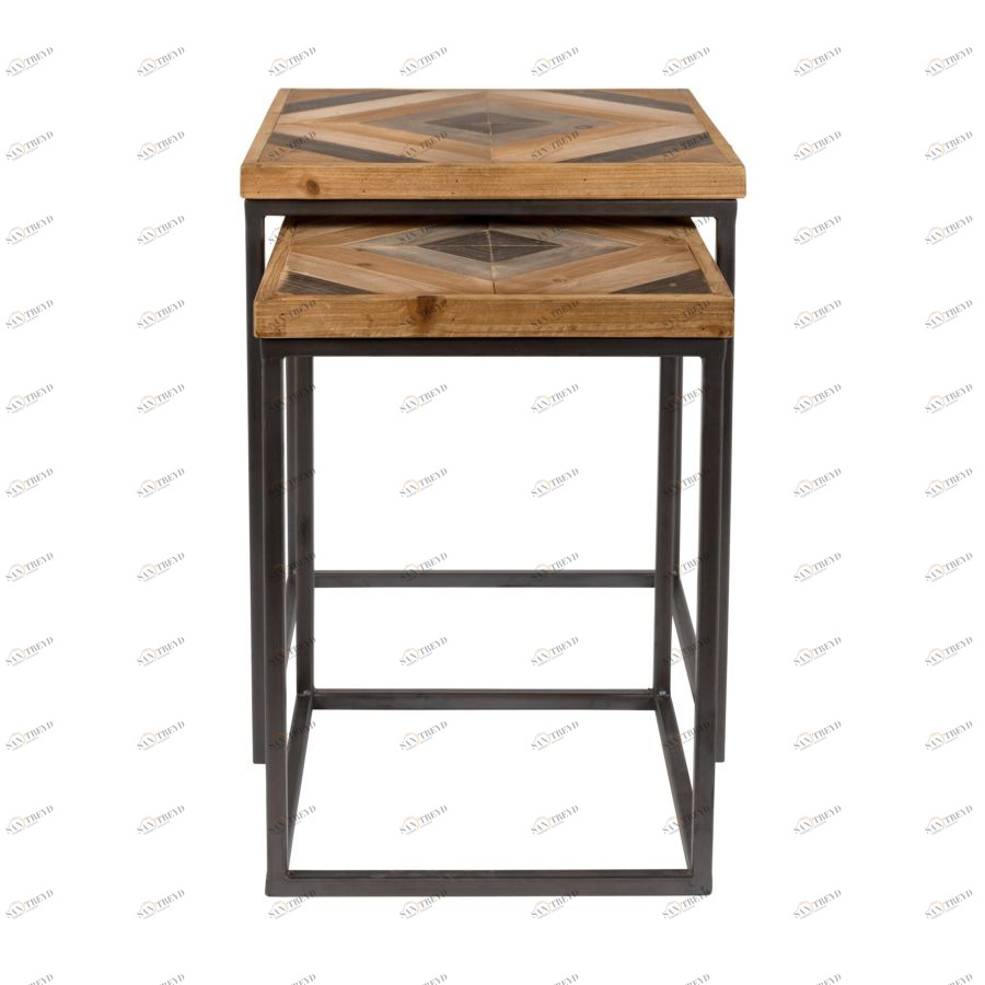 Набор столиков Joy, 2 шт White Label Living 2300118