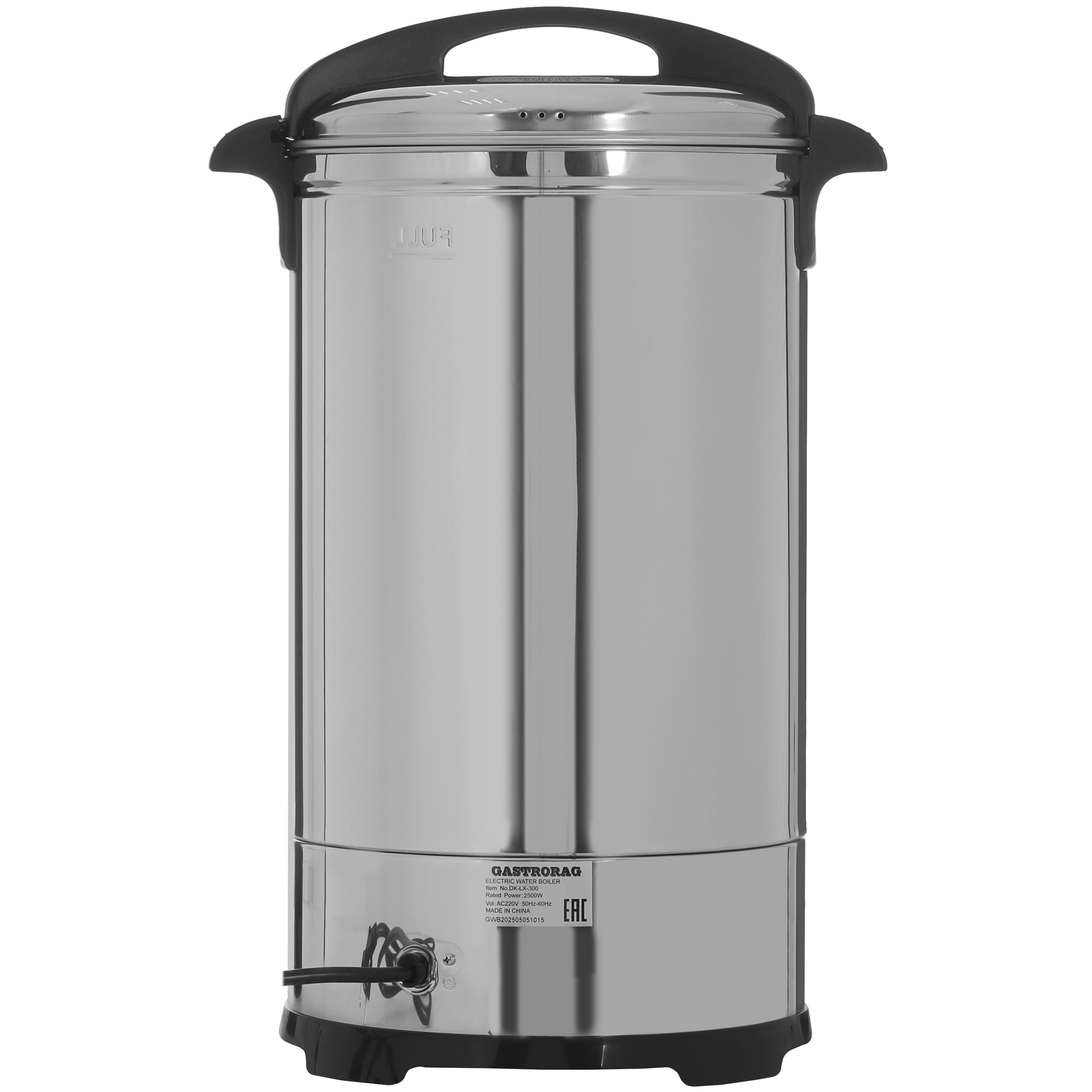 8107721 Термопот GASTRORAG DK-LX-300 серебристый STDN-0139487 - Вид №6