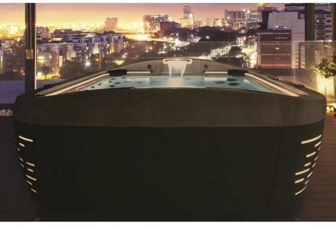 Jacuzzi® Квадратный мини-бассейн с гидромассажем J-500™ sun-id-1432158 - Вид №1