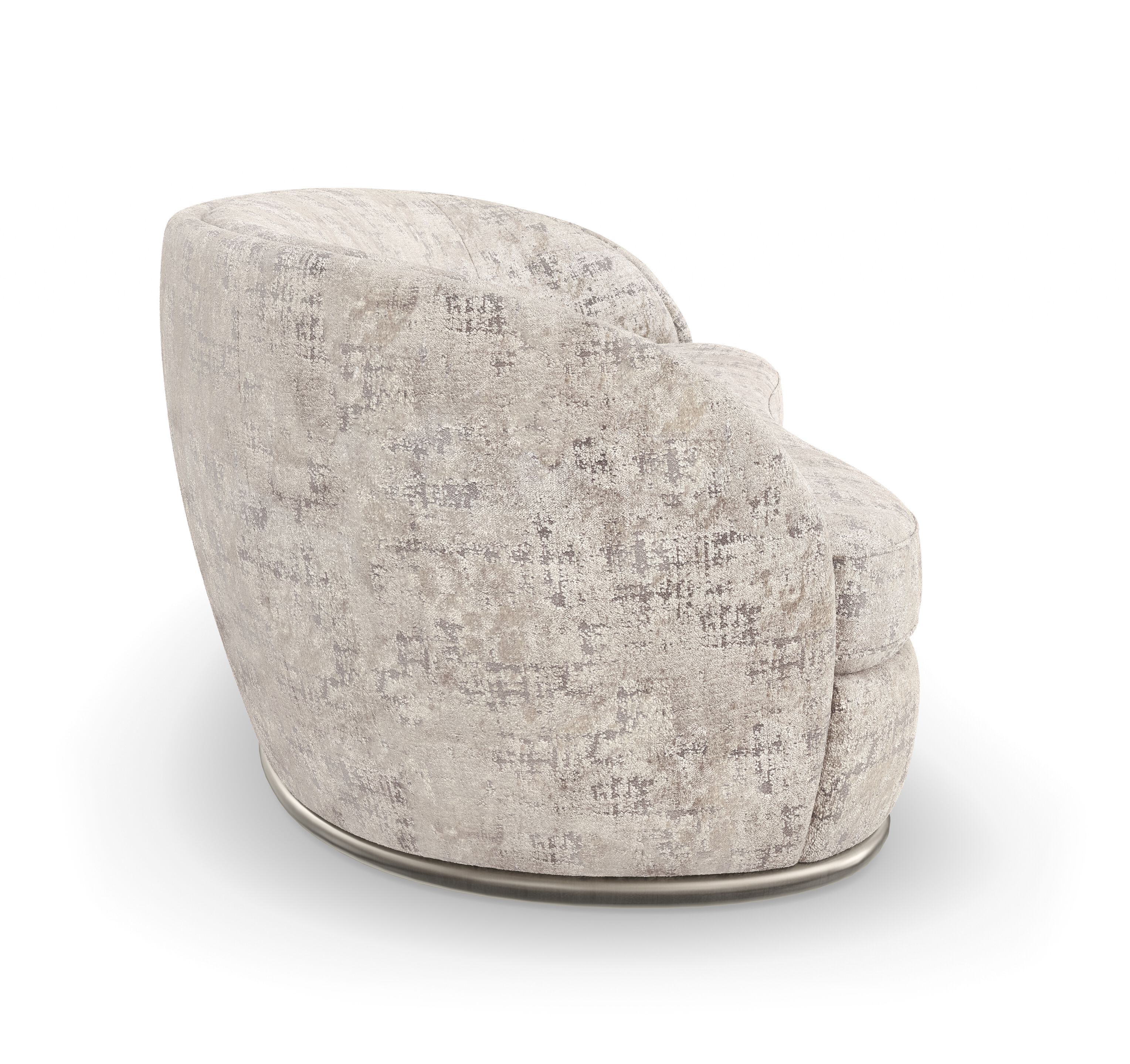 3-местный изогнутый тканевый диван Caracole NEBULA ARCH-00127169 - Вид №2