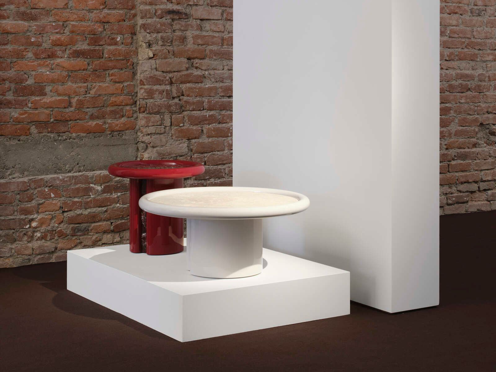 Мраморный круглый журнальный столик Secolo MOONRISE ARCH-00075175 - Вид №5