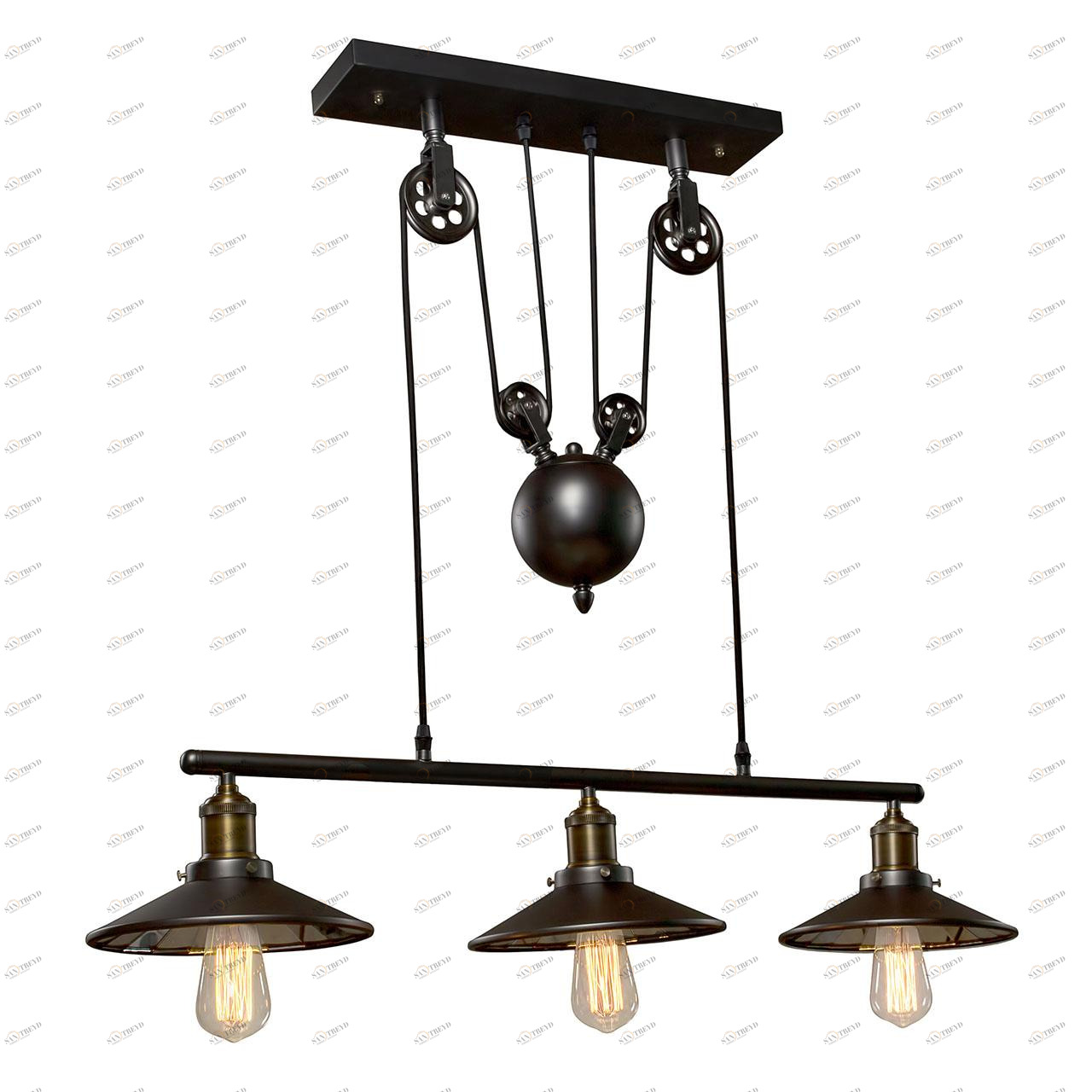 Подвесной светильник Loft IT Loft1832C-3 LOFT IT ДИЗАЙНЕРСКИЕ, LOFT1832C 086746 Черный 